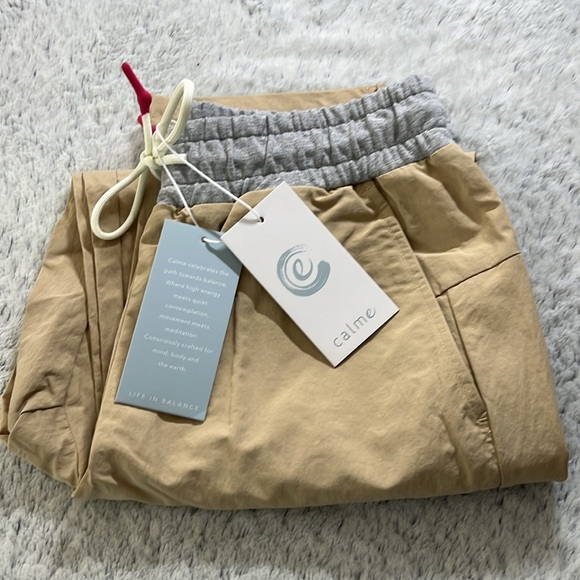 Johnny Was Pants - ⭐️Johnny Was Calme NWT Mix Taper leg pant size small COLOR IRC tan
